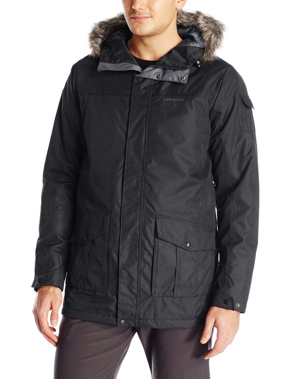 Craghoppers Kiwi Parka Mens Waterproof Insulated Jacket Run Charlie