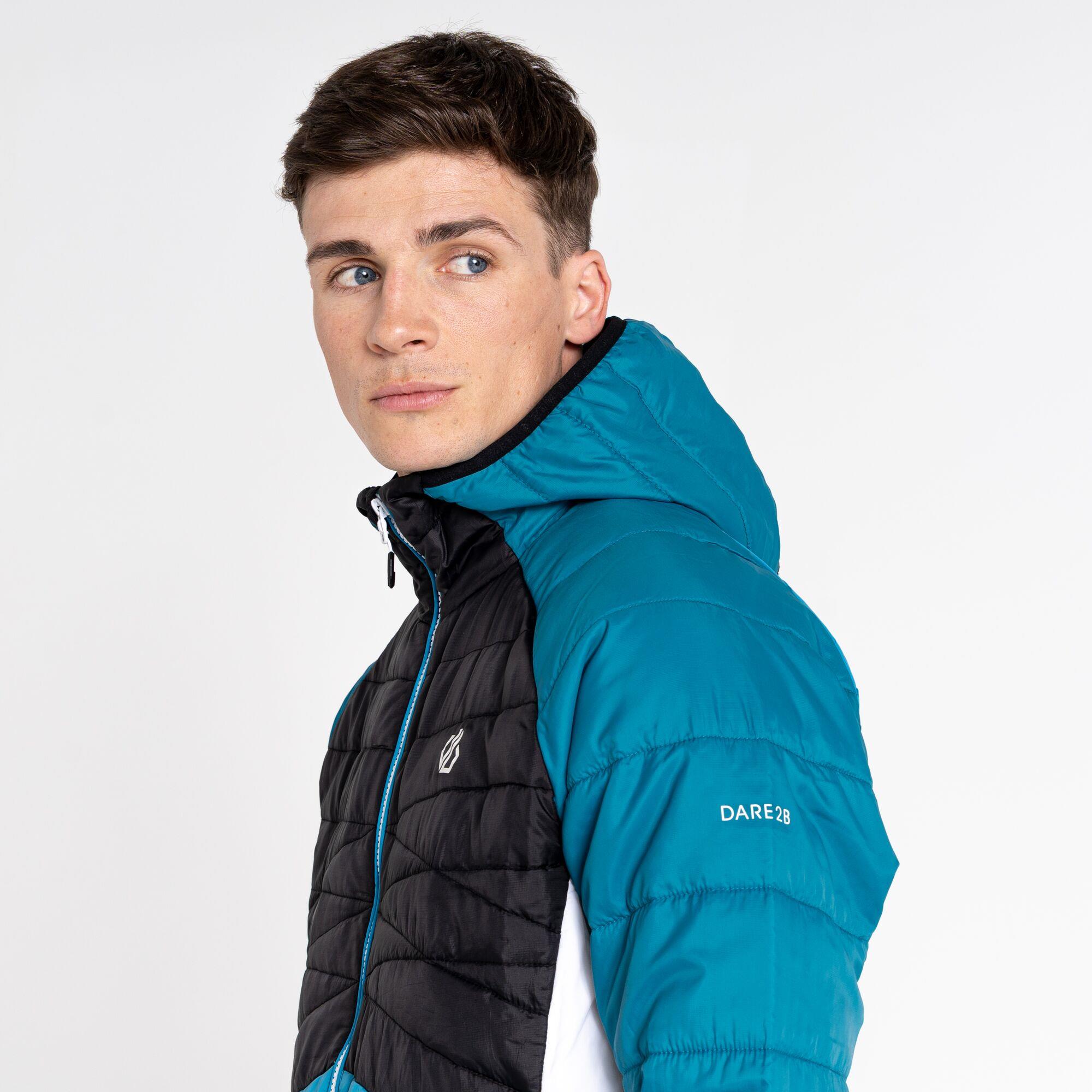 Dare 2b Giacca Ibrida Da Uomo Mountaineer – Blu, Impermeabile, Traspirante, Con Imbottitura Ecofill