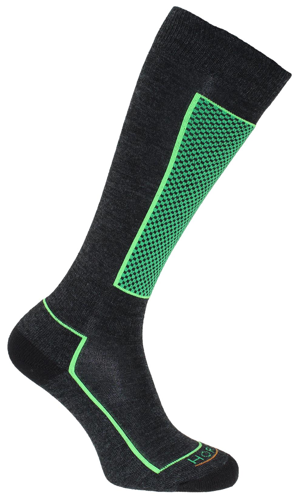 Horizon Slalom Technical Merino Wool Kids Ski Socks Girls Boys Unisex