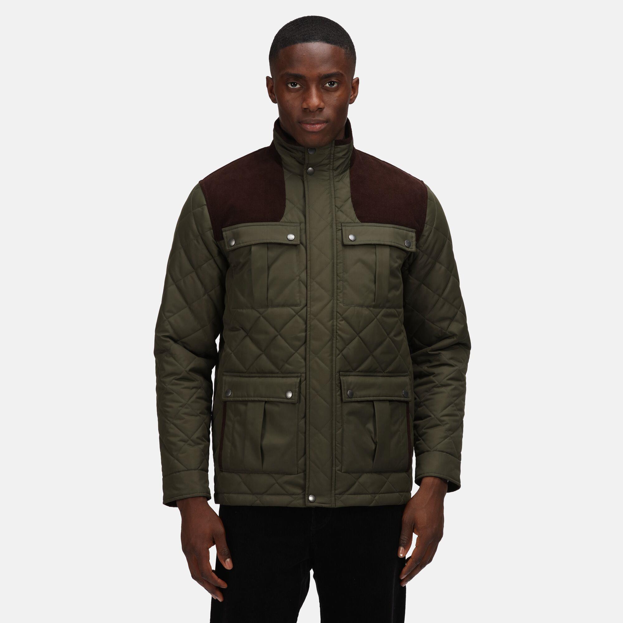 Regatta Padbury Mens Quilted Jacket Run Charlie
