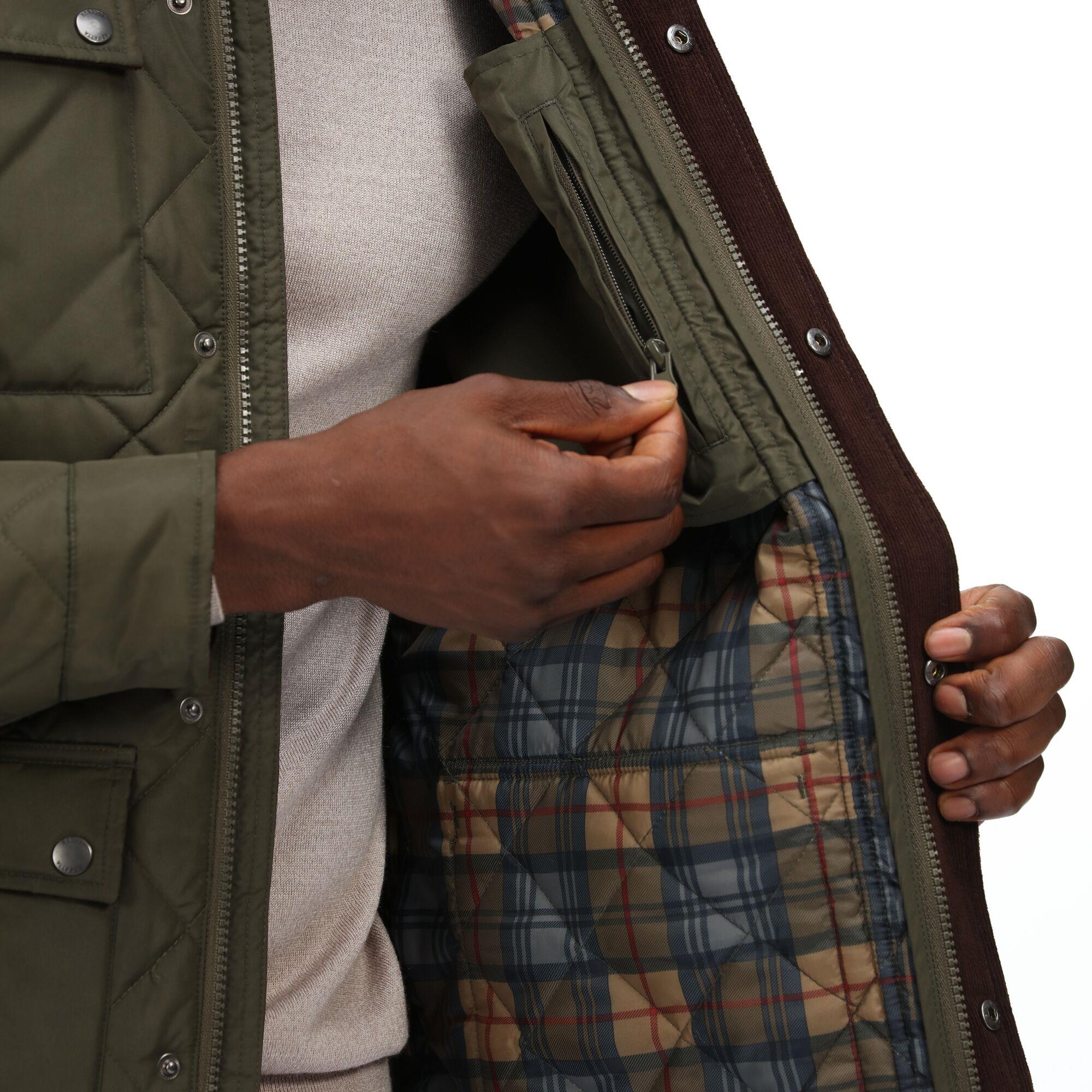 Regatta Padbury Mens Quilted Jacket Run Charlie