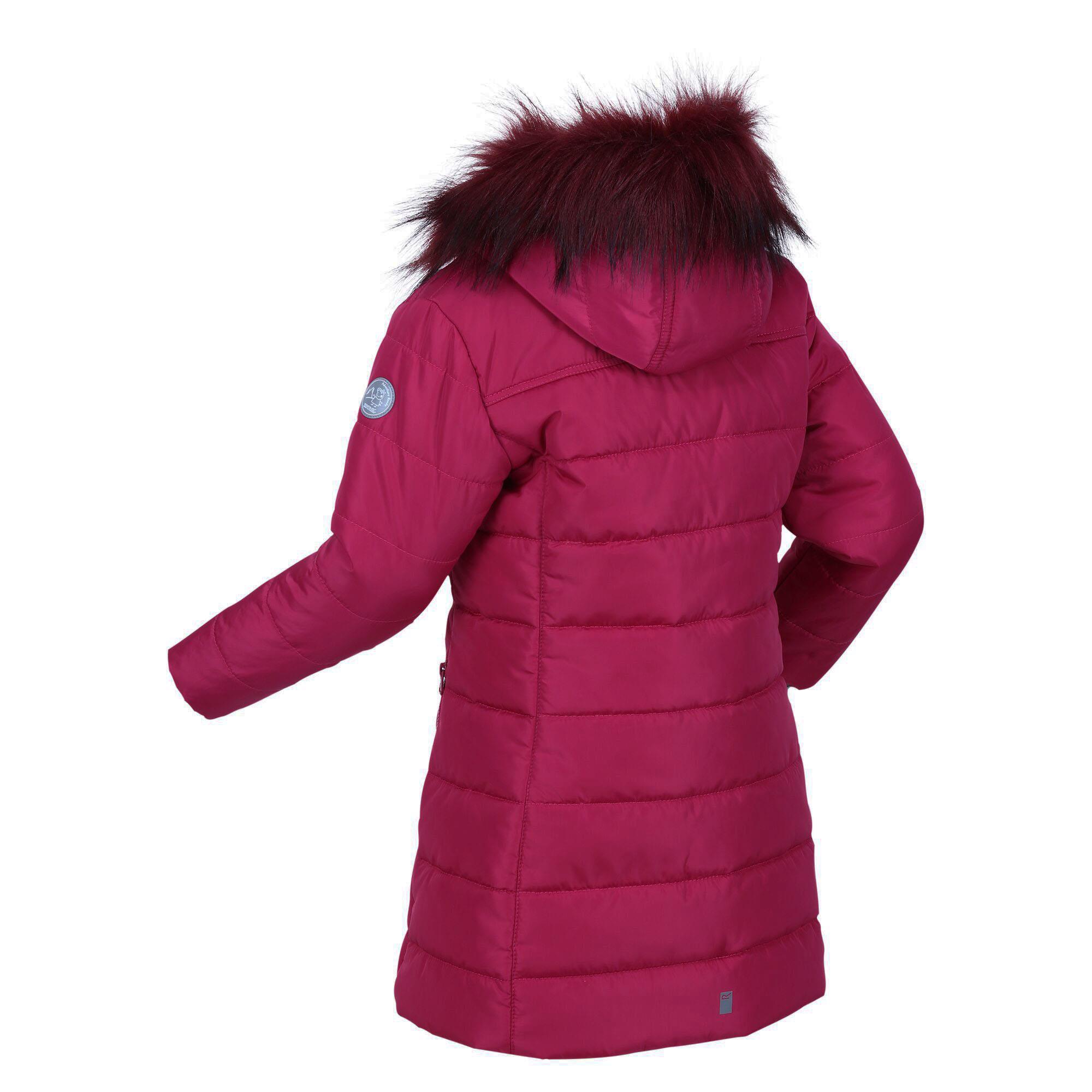 Regatta Peppa Pig Girls Padded Jacket Run Charlie