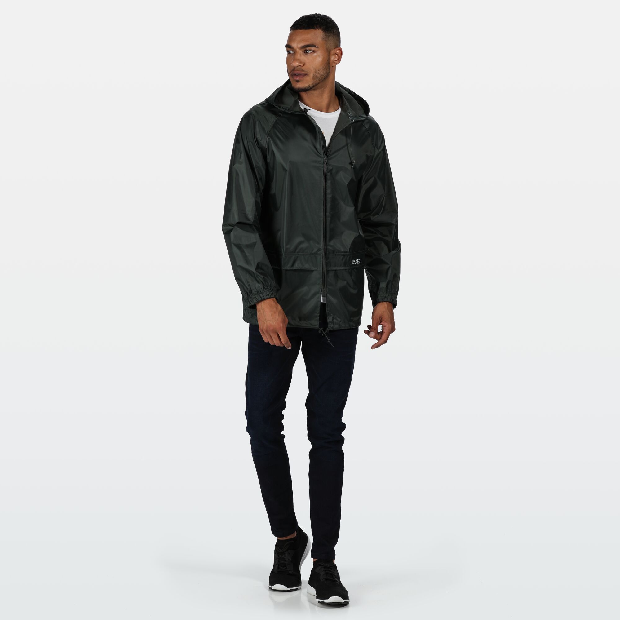 Veste Coupe-Vent Homme HVECZIXP - Imperméable Léger à Capuche - Sport Outdoor