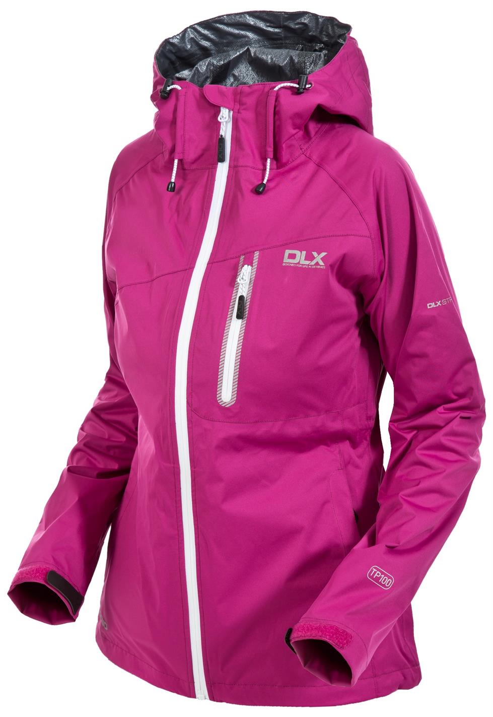 Trespass Erika DLX Women's Waterproof Jacket Run Charlie