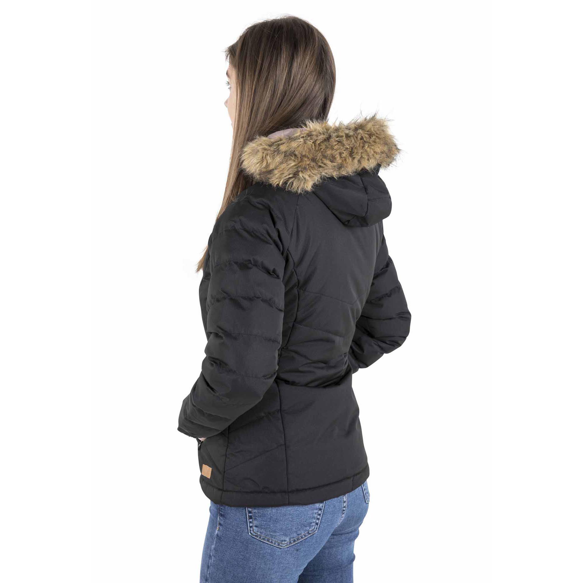 Giacca Imbottita E Isolata Trespass Nadina Per Donna - Stile Parka, Perfetta Per Tutte Le Stagioni