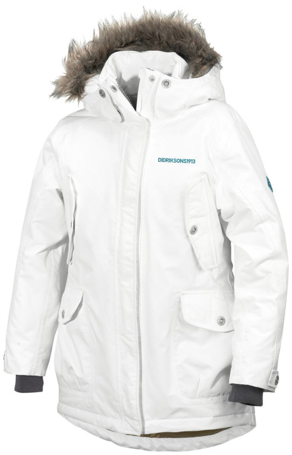 Adjustable Didriksons Alma Jacket Waterproof Girls