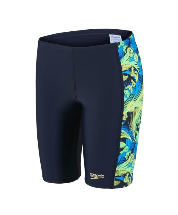 Speedo Boys Beachpunch Allover Panel Jammer Swim Short - Run Charlie