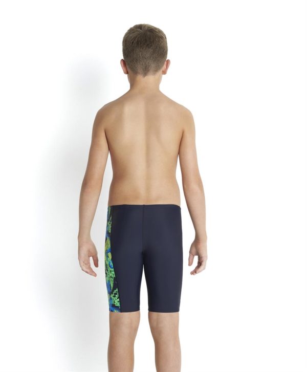 Speedo Boys Beachpunch Allover Panel Jammer Swim Short - Run Charlie