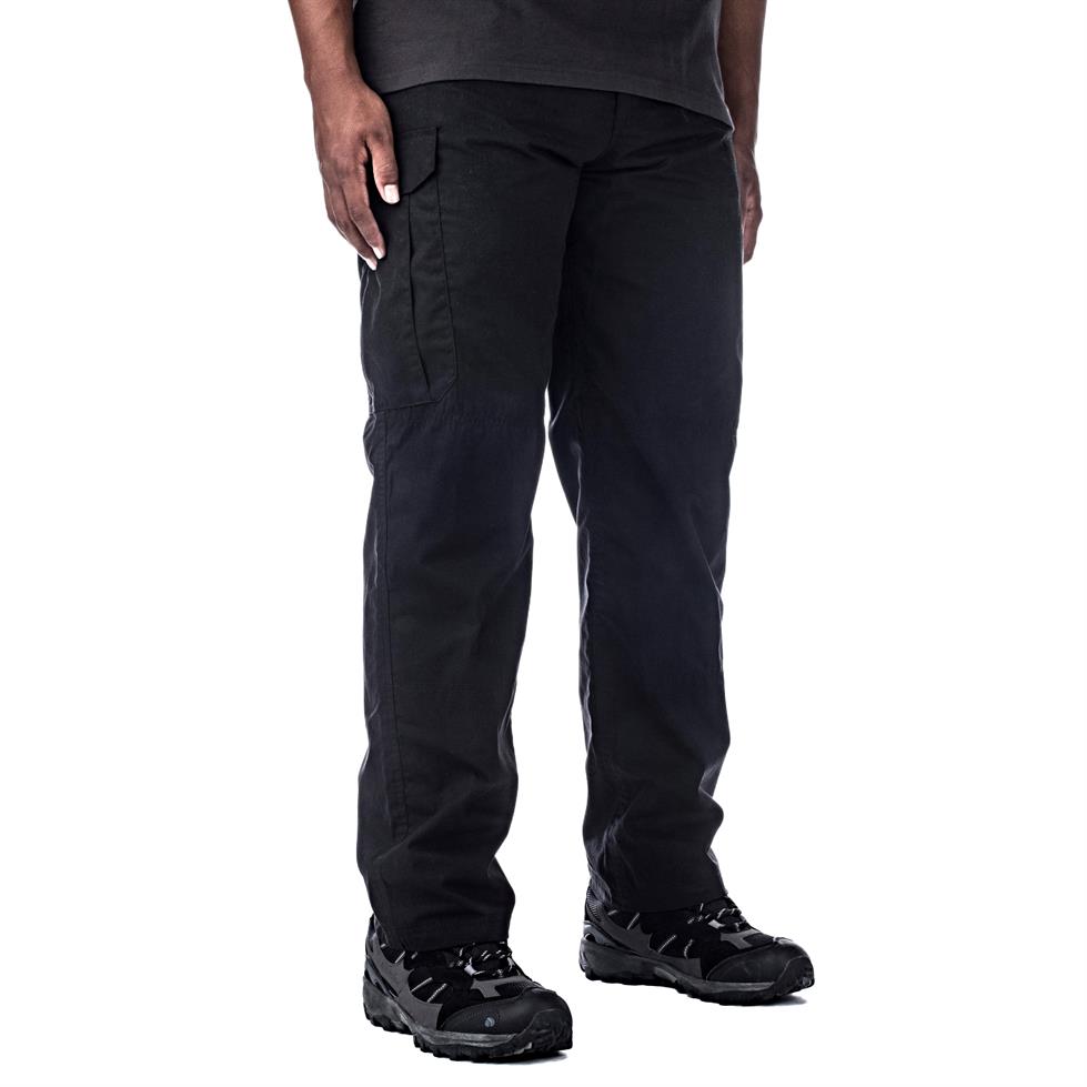 Trespass Mens Passcode Walking Trousers Black  Winfields Outdoors