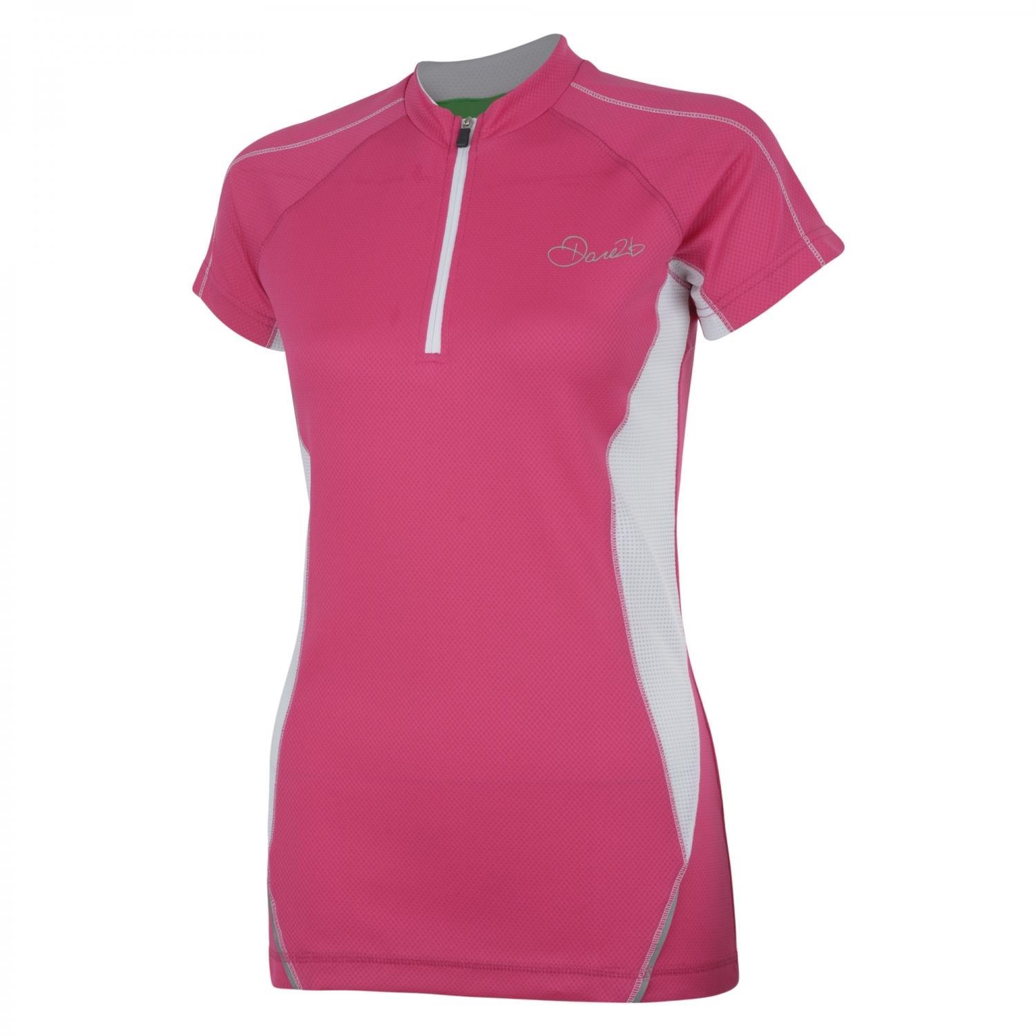 Dare2b Revel Womens Short Sleeve Active Jersey Half Zip - Run Charlie