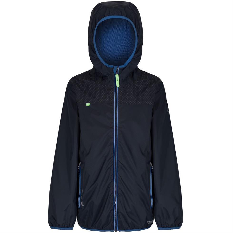Chaqueta Impermeable Niños Regatta Childrens/Kids Ballina Stripe Waterproof Jacket Chaqueta Agua Isotex 1000 Transpirable