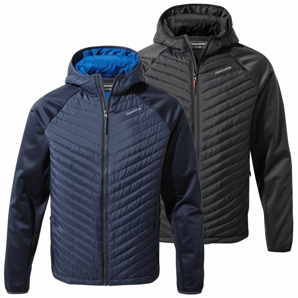 Craghoppers Innsbruck Mens Hybrid Jacket Run Charlie