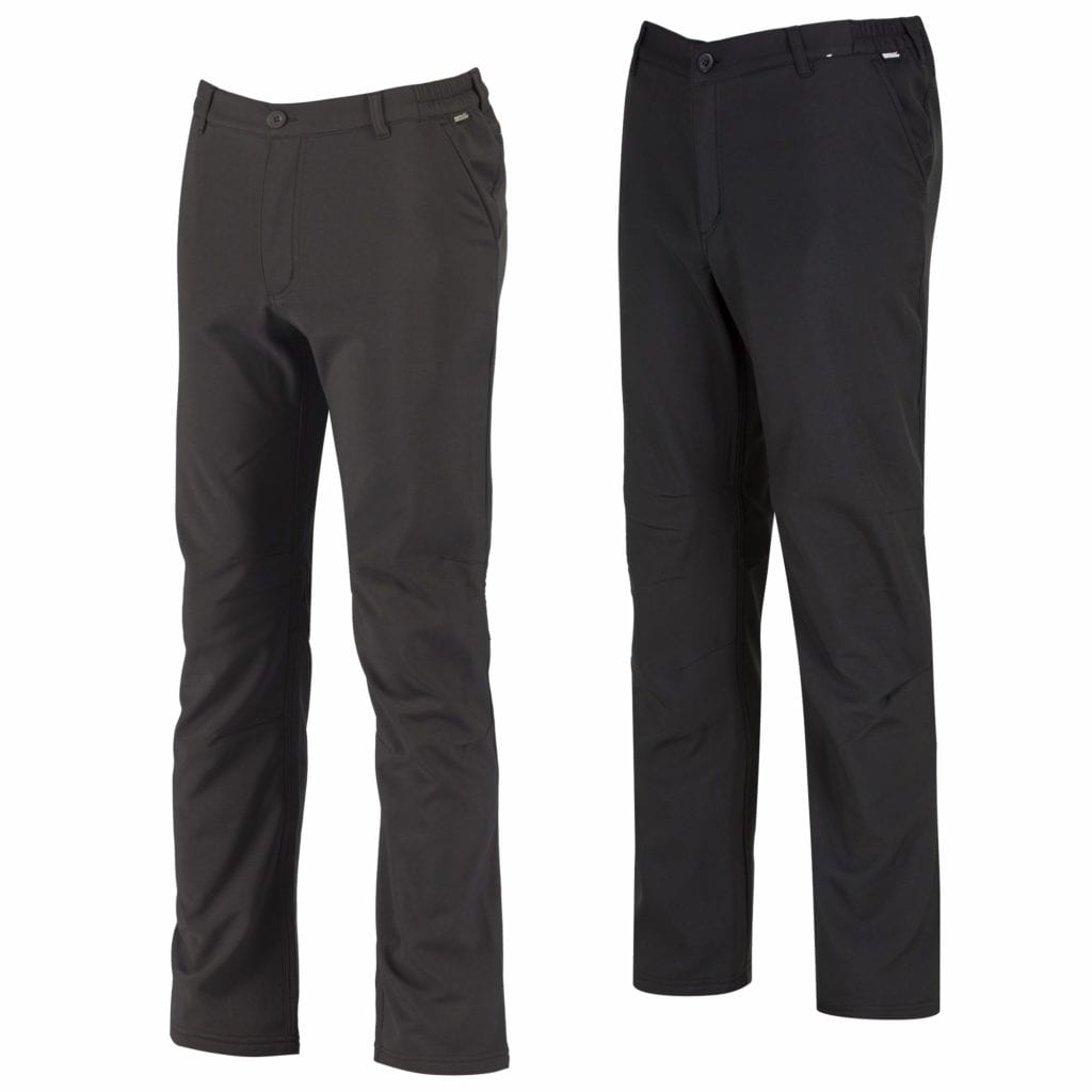 Regatta Fenton Mens Softshell Trousers Regular - Run Charlie