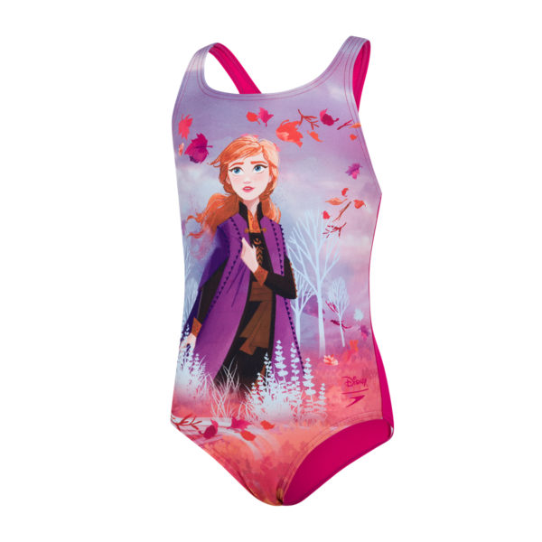 Speedo Disney Frozen 2 "Anna" Digital Placement Medalist Girls Swimsuit