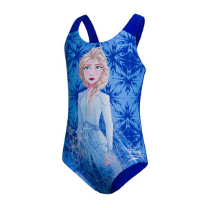 Speedo Disney Frozen 2 "Elsa" Digital Placement Girls Swimsuit