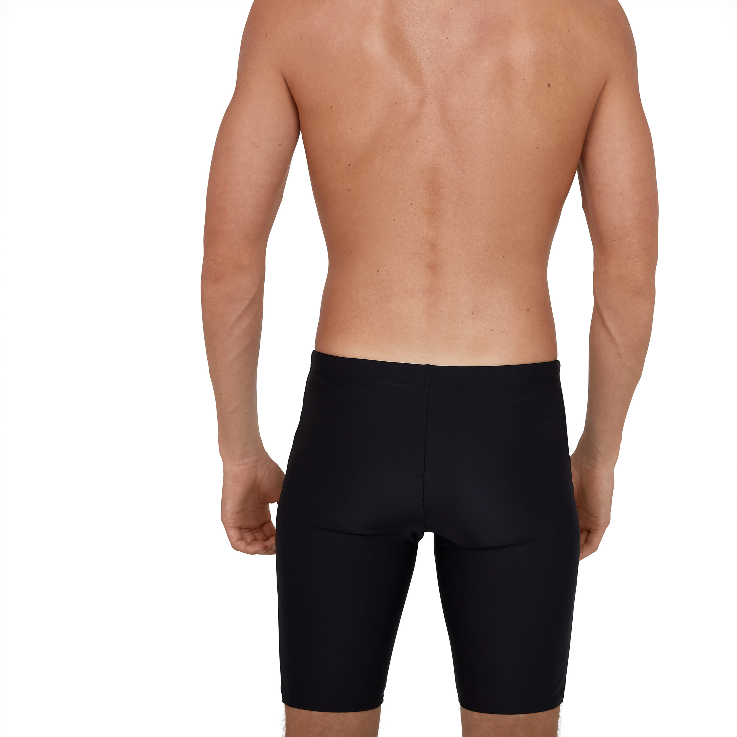 Speedo Tech Placement Mens Jammer Black/Grey Run Charlie