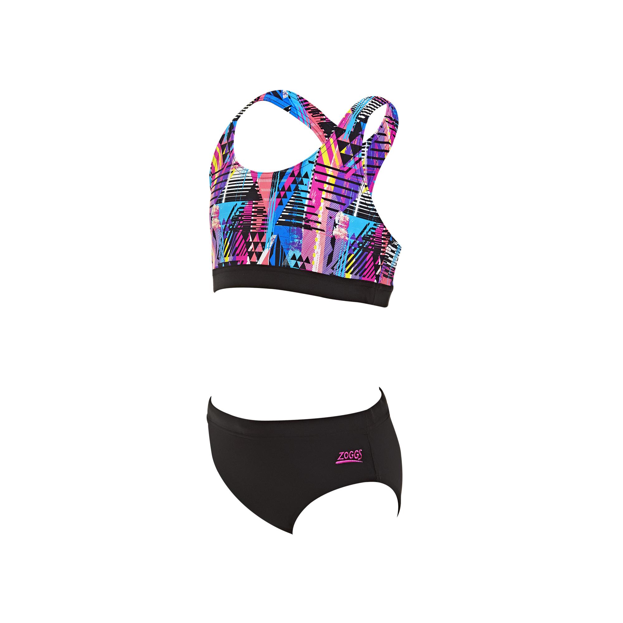 Zoggs Labrynth Girls Muscle 2 Piece - Run Charlie