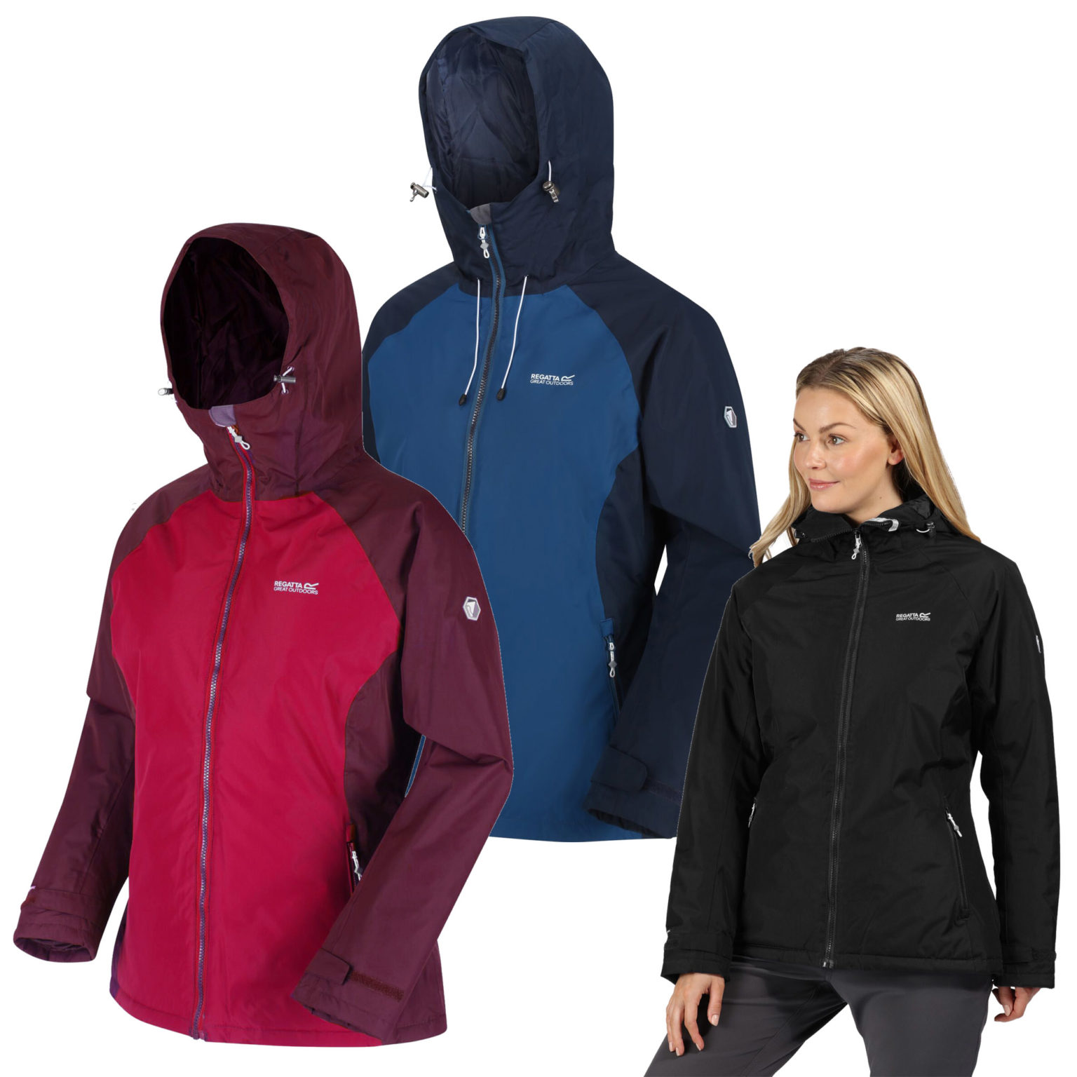 Regatta Voltera Protect Womens Heated Jacket Run Charlie