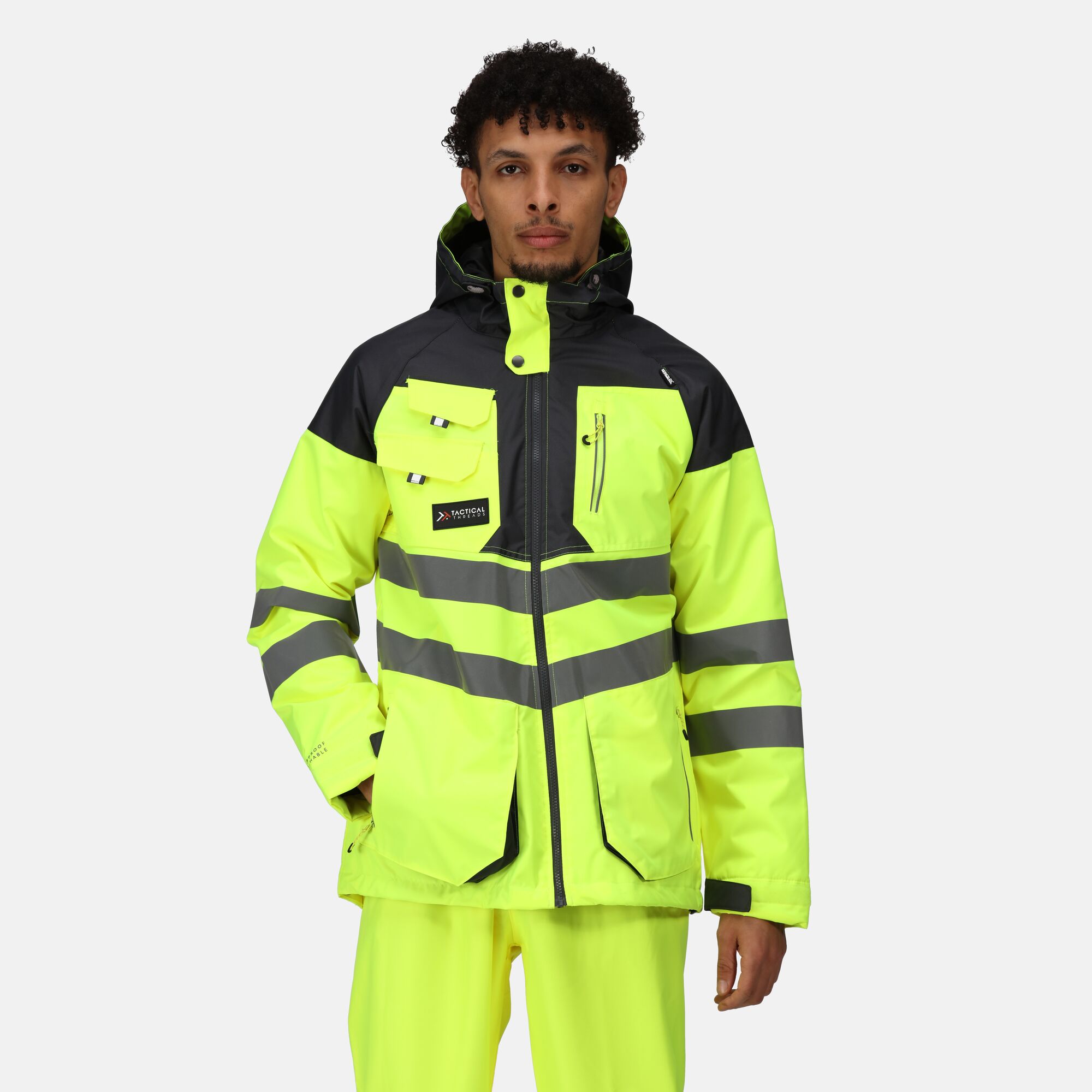 Regatta Hi-Vis Tactical Threads Mens Jacket - Run Charlie