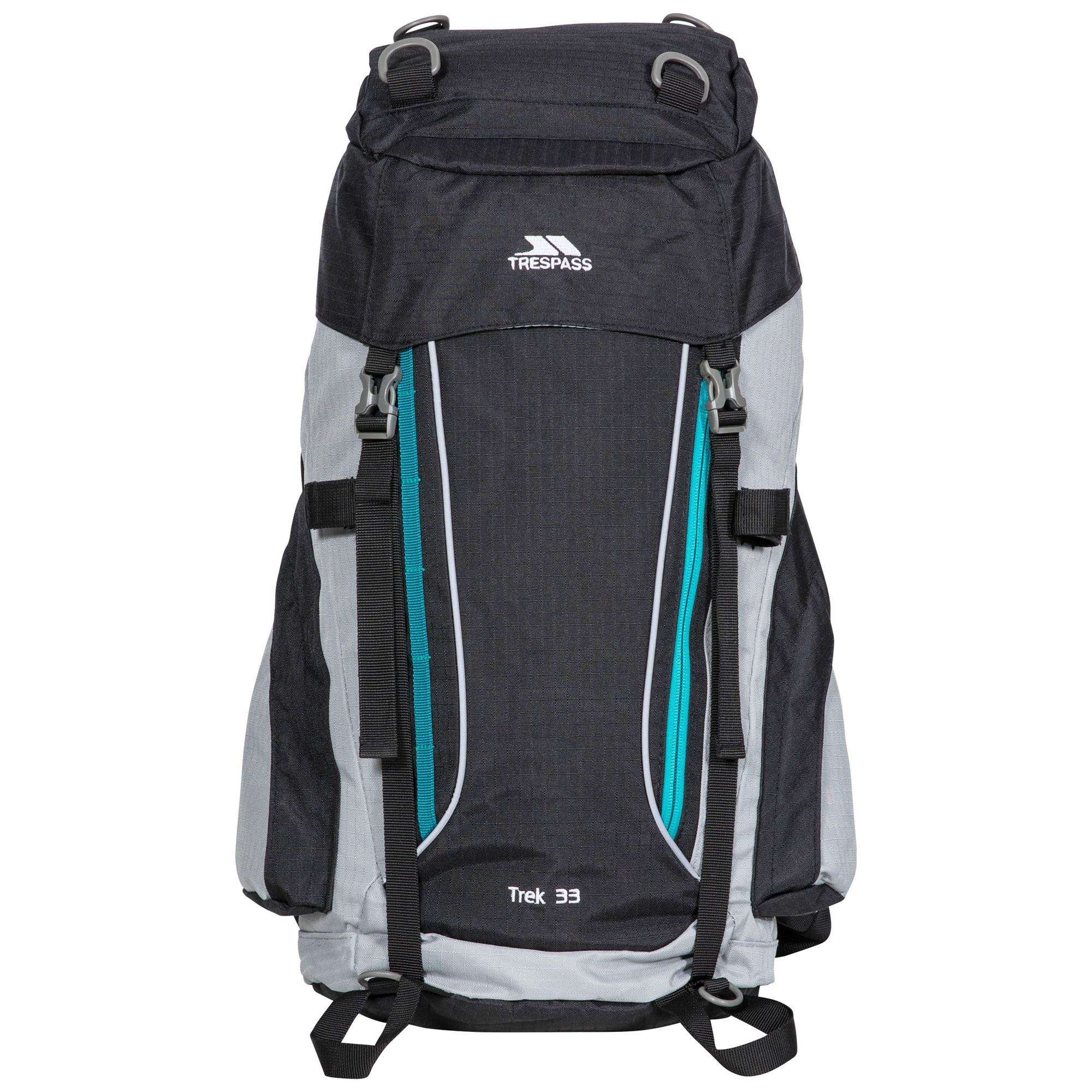 Buy Trespass Albus 30L Backpack - Grey | Camping rucksacks | Argos