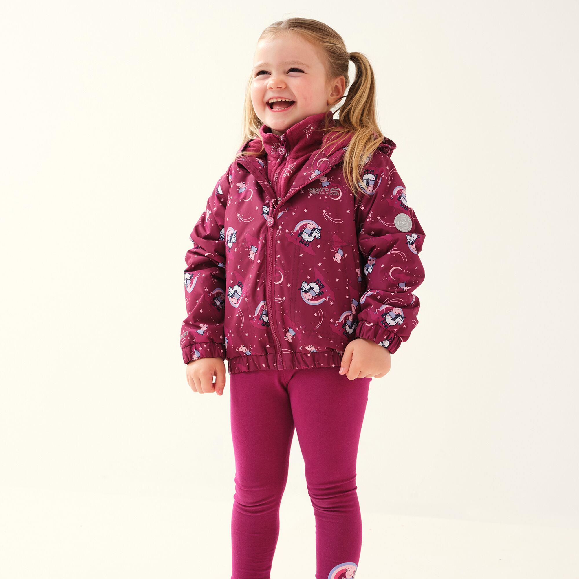 Regatta Peppa Pig Padded Muddy Puddle Kids Jacket - Run Charlie