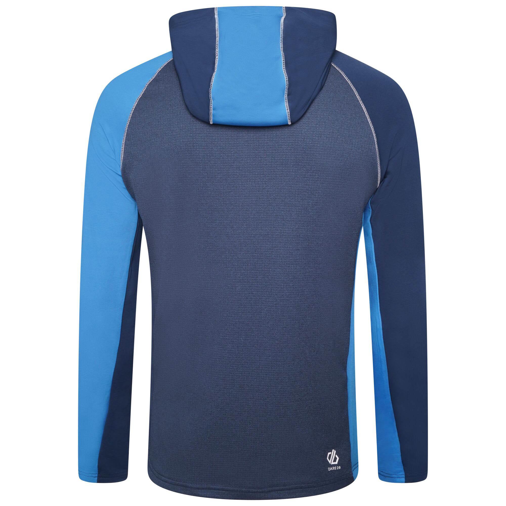 Dare2b Contend Core Stretch Mens Full Zip Sweater Run Charlie