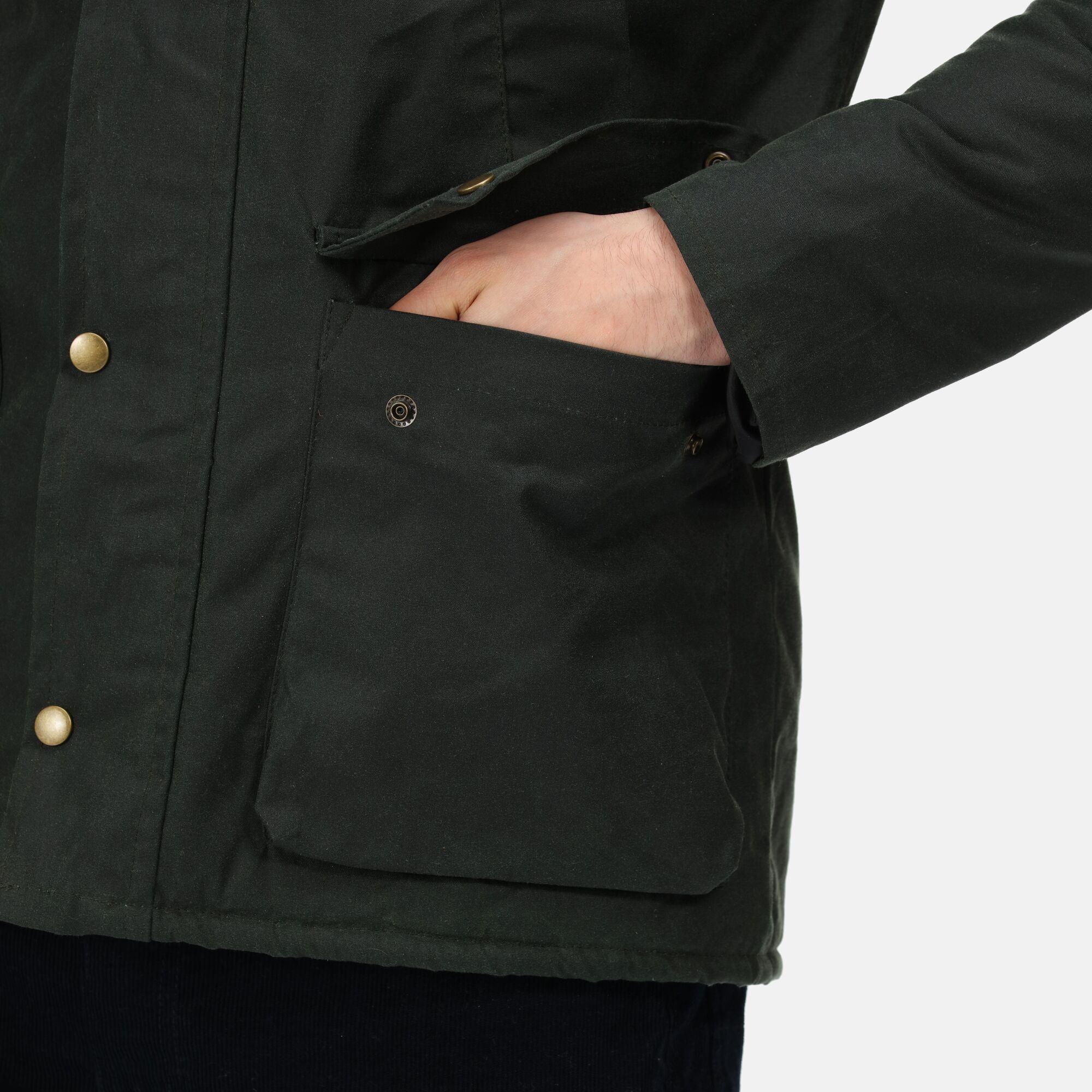 Regatta Pensford Mens Wax Jacket Run Charlie