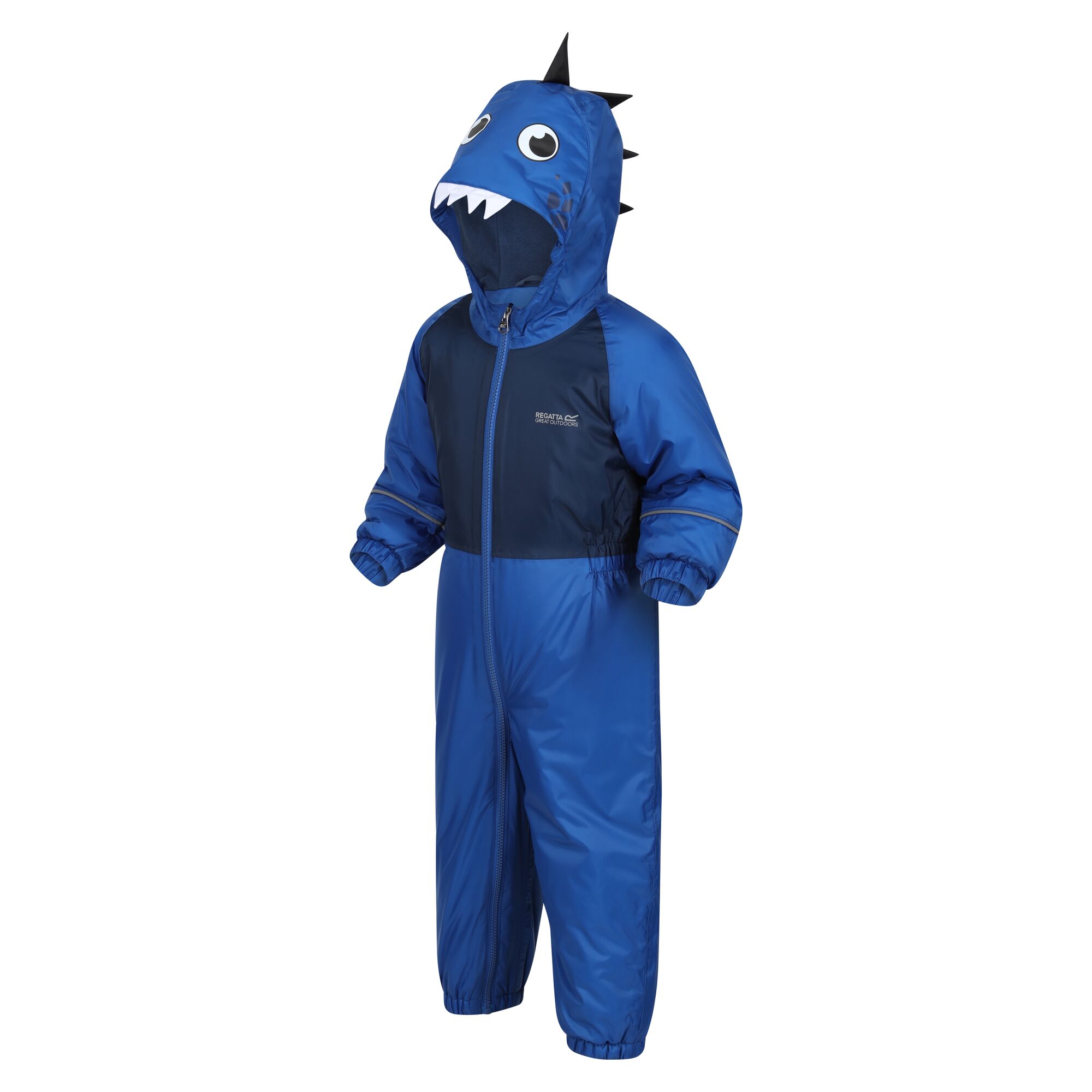 Combinaison De Pluie Mudplay III Enfant - Imperméable Et Doublée Polaire - Capuche à Tête Animale