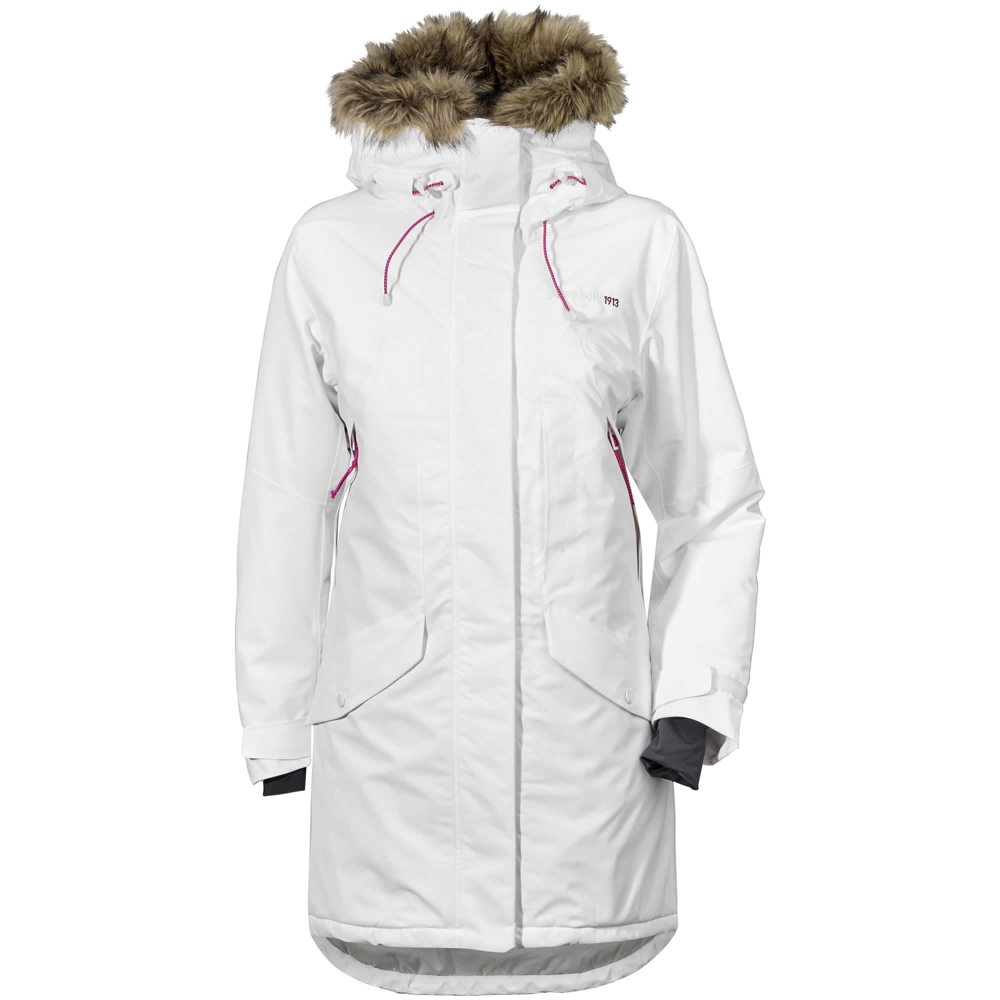 Didriksons Womens Parka Insulated Waterproof Super Warm Coat Run Charlie