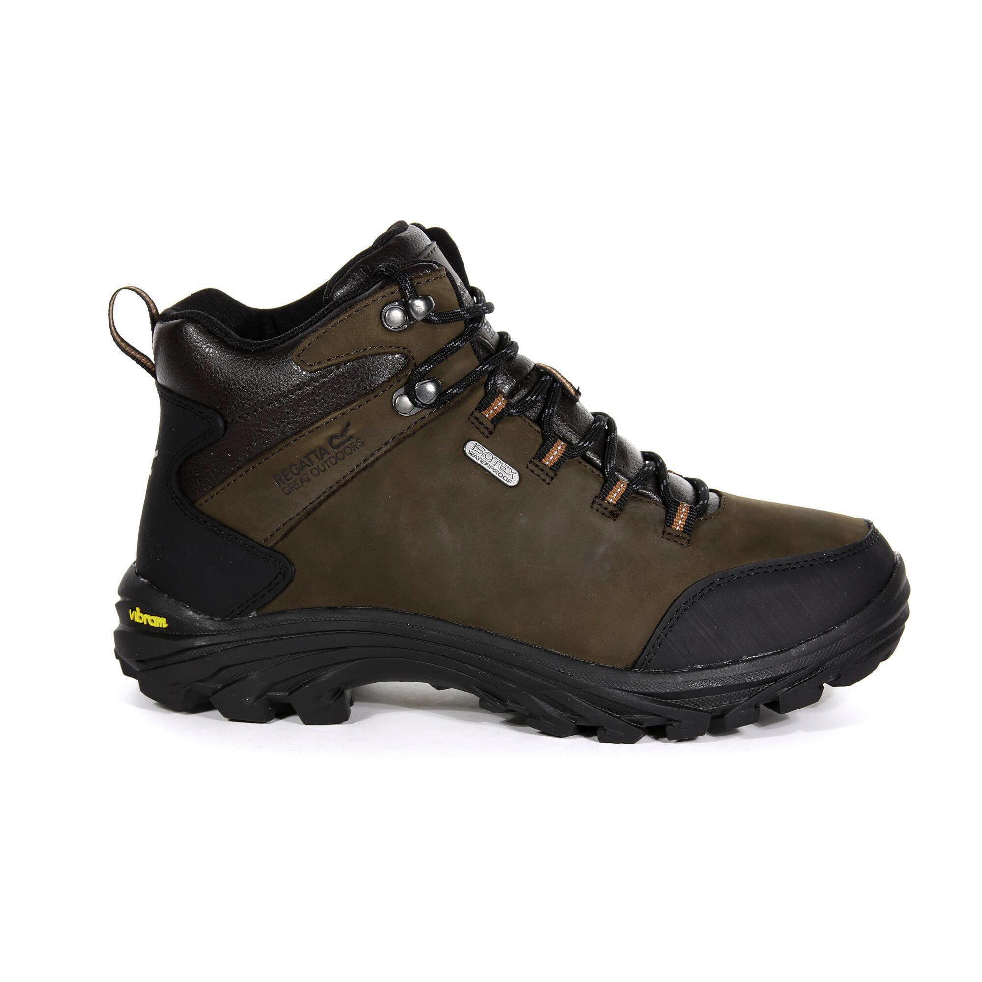 Regatta Burrell Leather Mens Walking Boots - Image 2