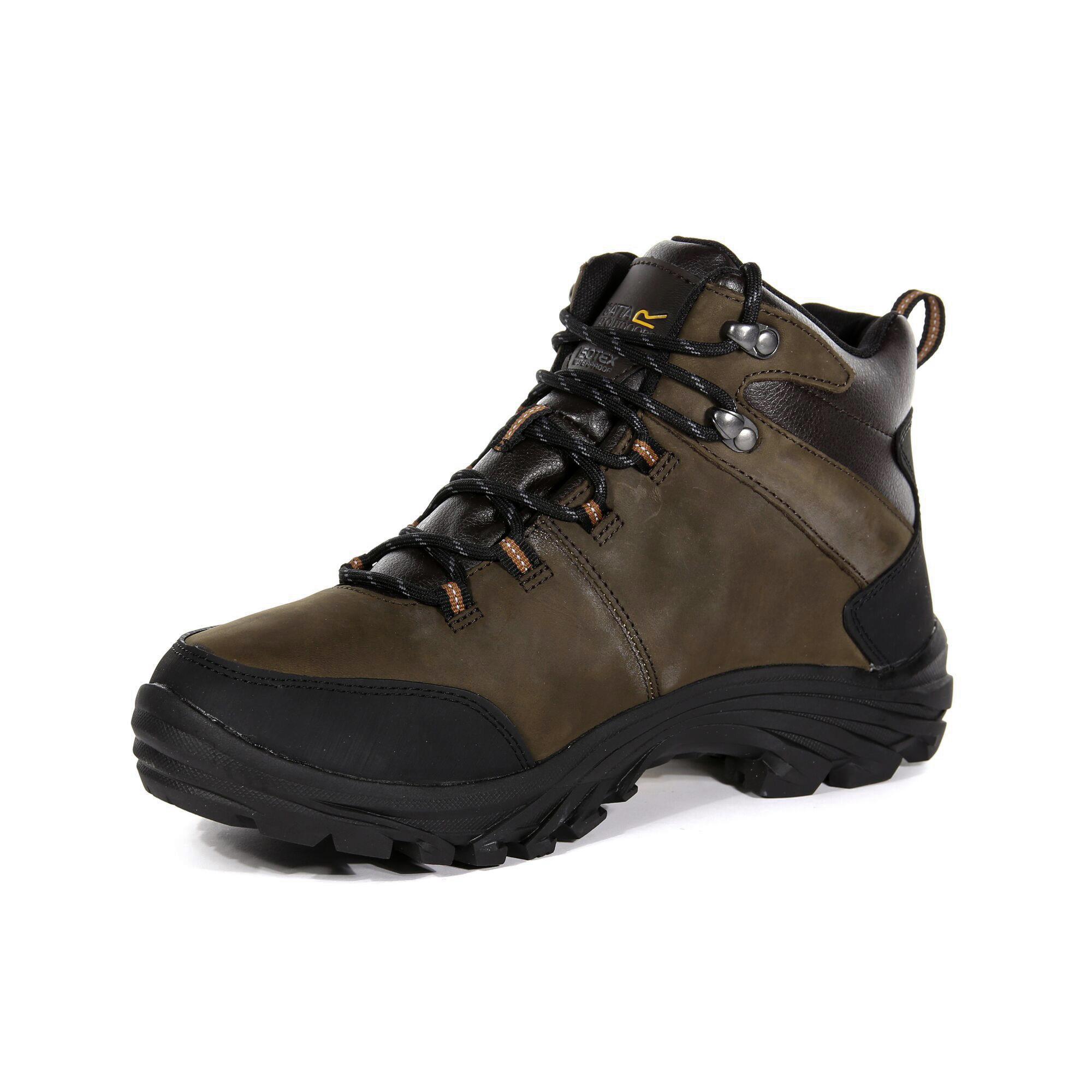Regatta Burrell Leather Mens Walking Boots - Image 4