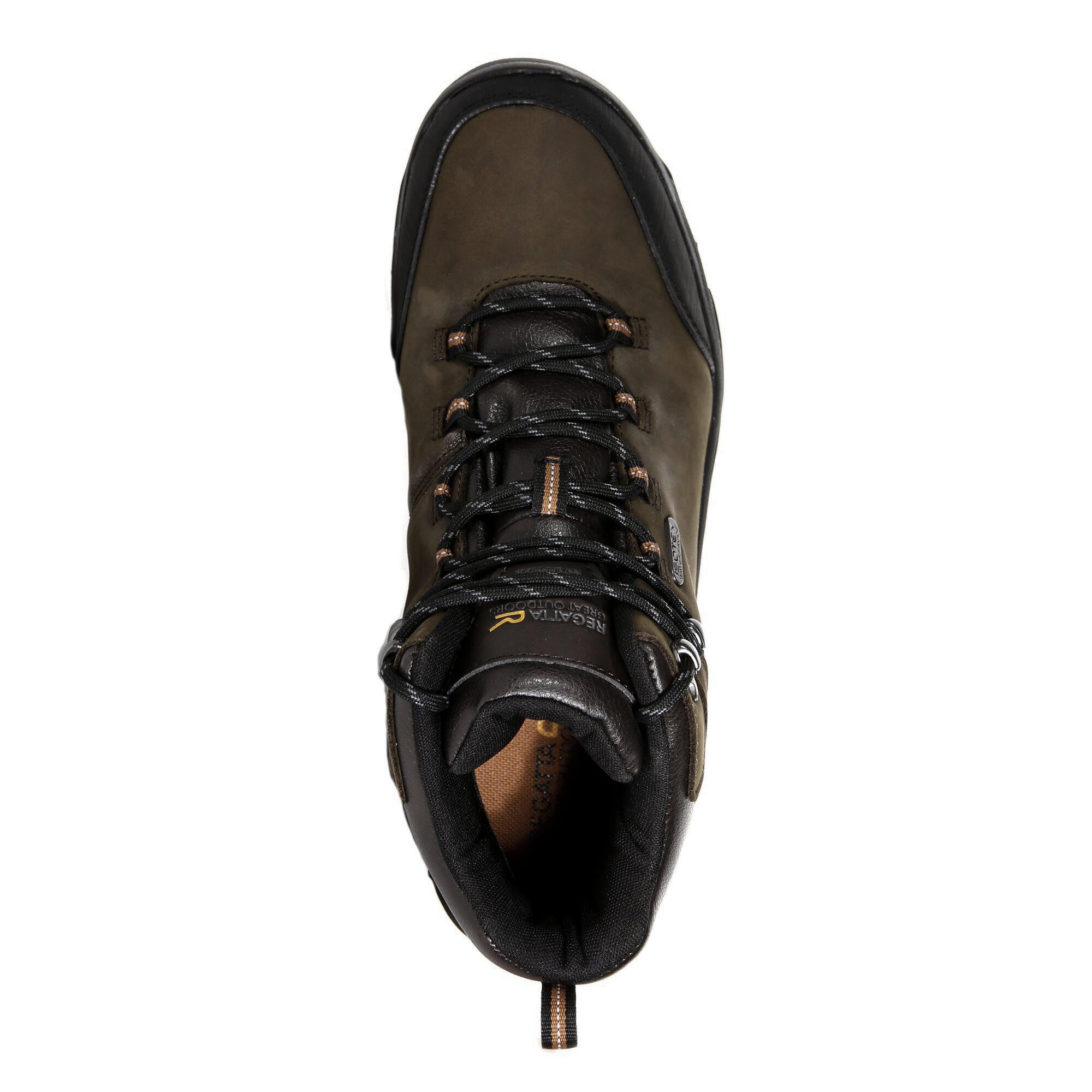 Regatta Burrell Leather Mens Walking Boots - Image 6