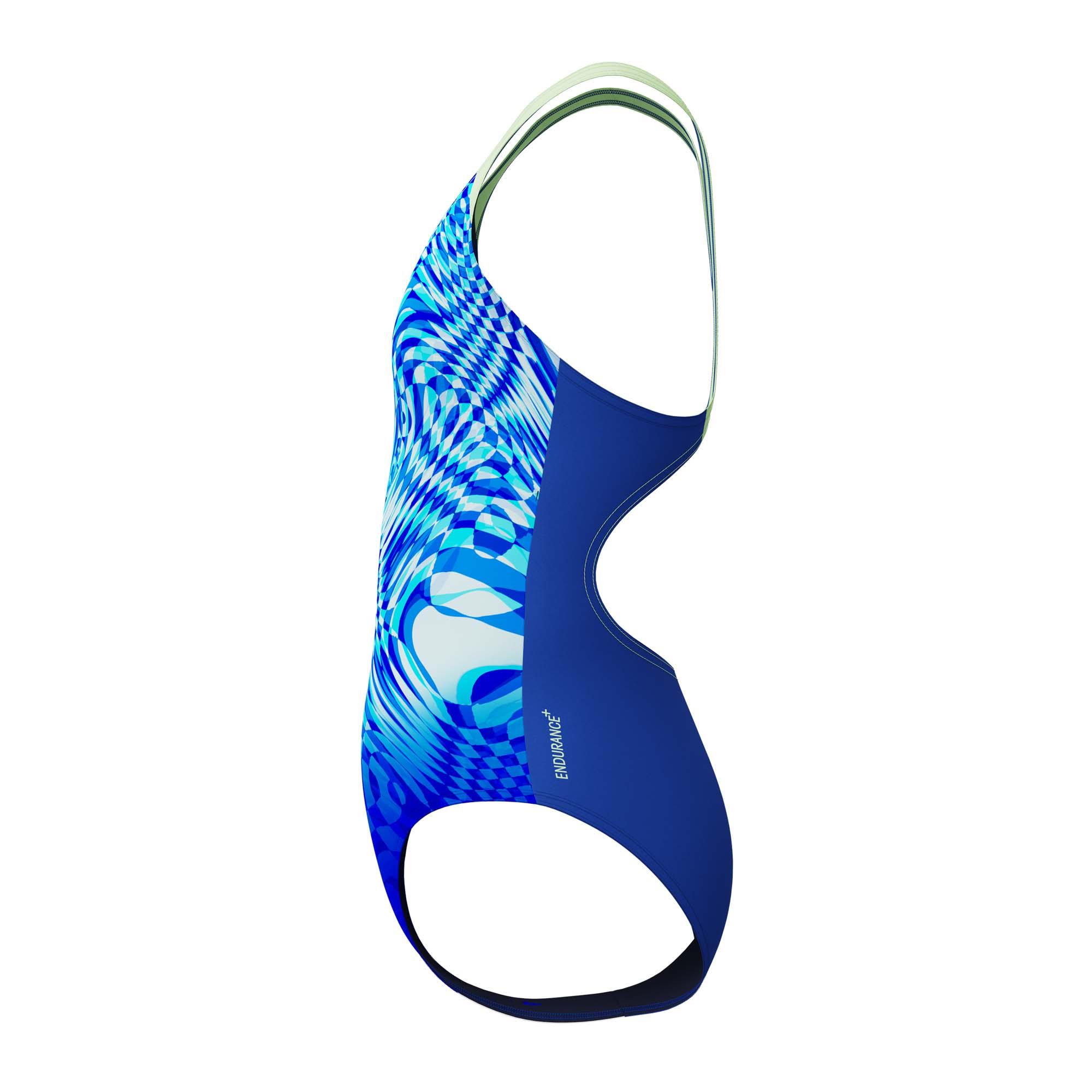 Speedo Girls Printed Splashback Swimsuit - Image 3