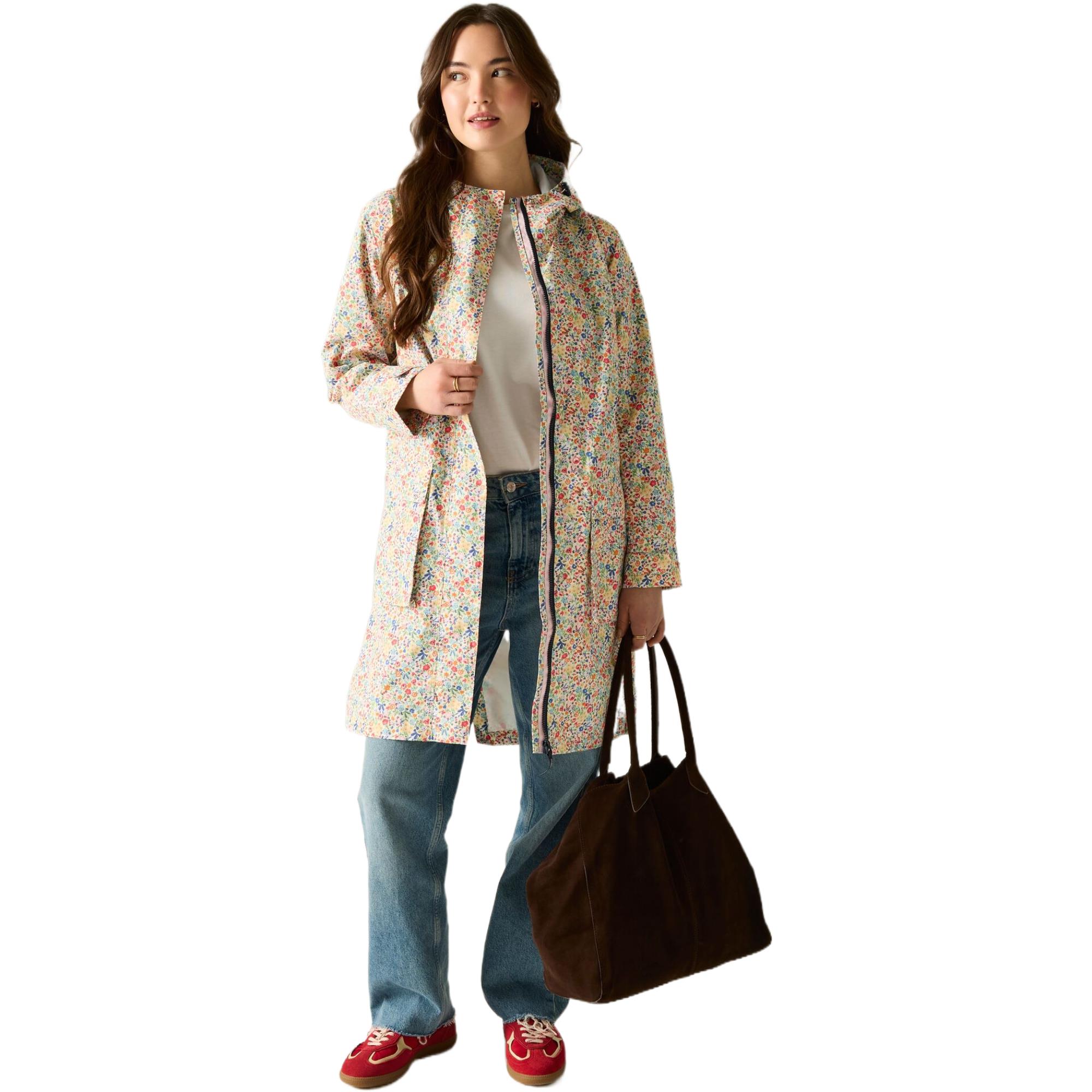 Regatta Womens Cath Kidston Long Waterproof Jacket - Image 2