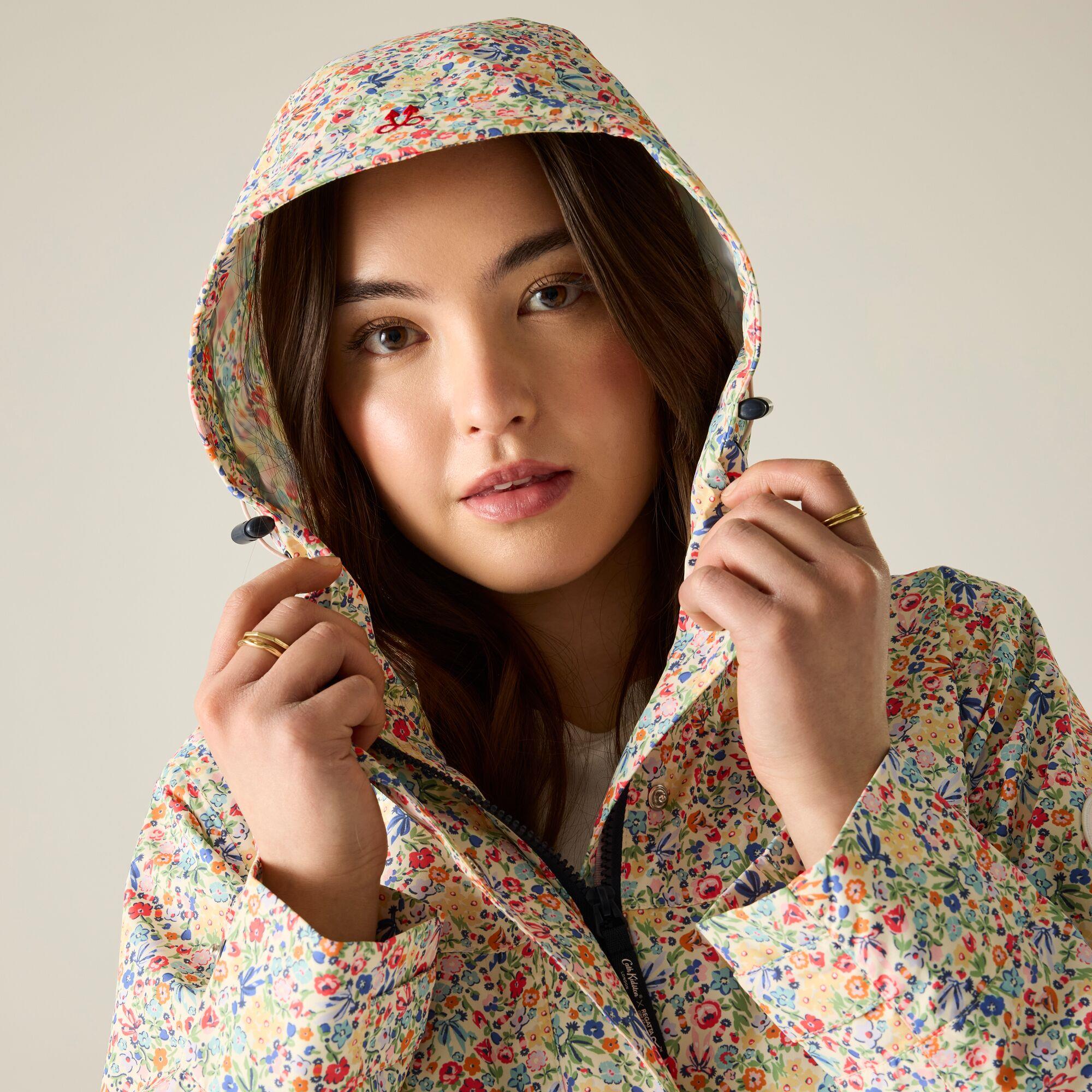 Regatta Womens Cath Kidston Long Waterproof Jacket - Image 7