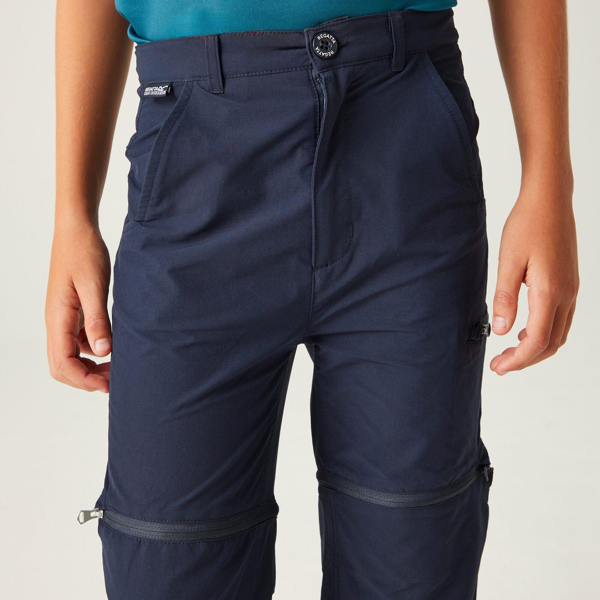 Regatta Junior Highton Kids Zip Off Trousers - Image 4