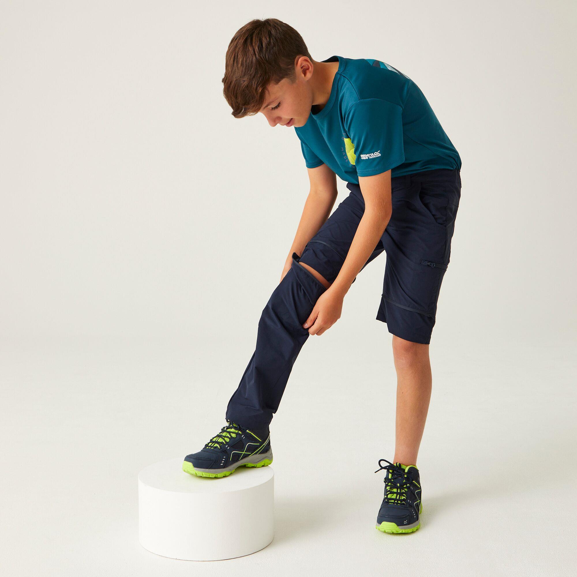 Regatta Junior Highton Kids Zip Off Trousers - Image 5