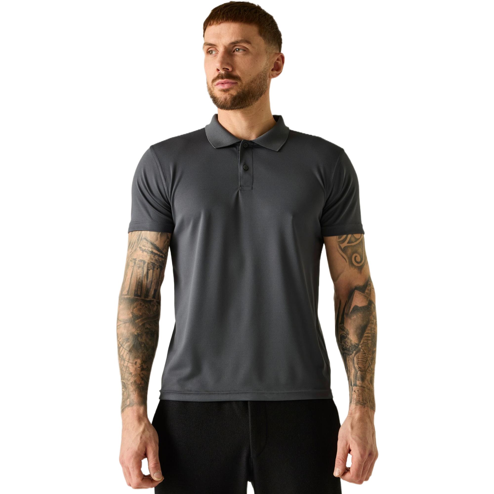 Regatta Mens Pro Wicking Pique Polo Shirt