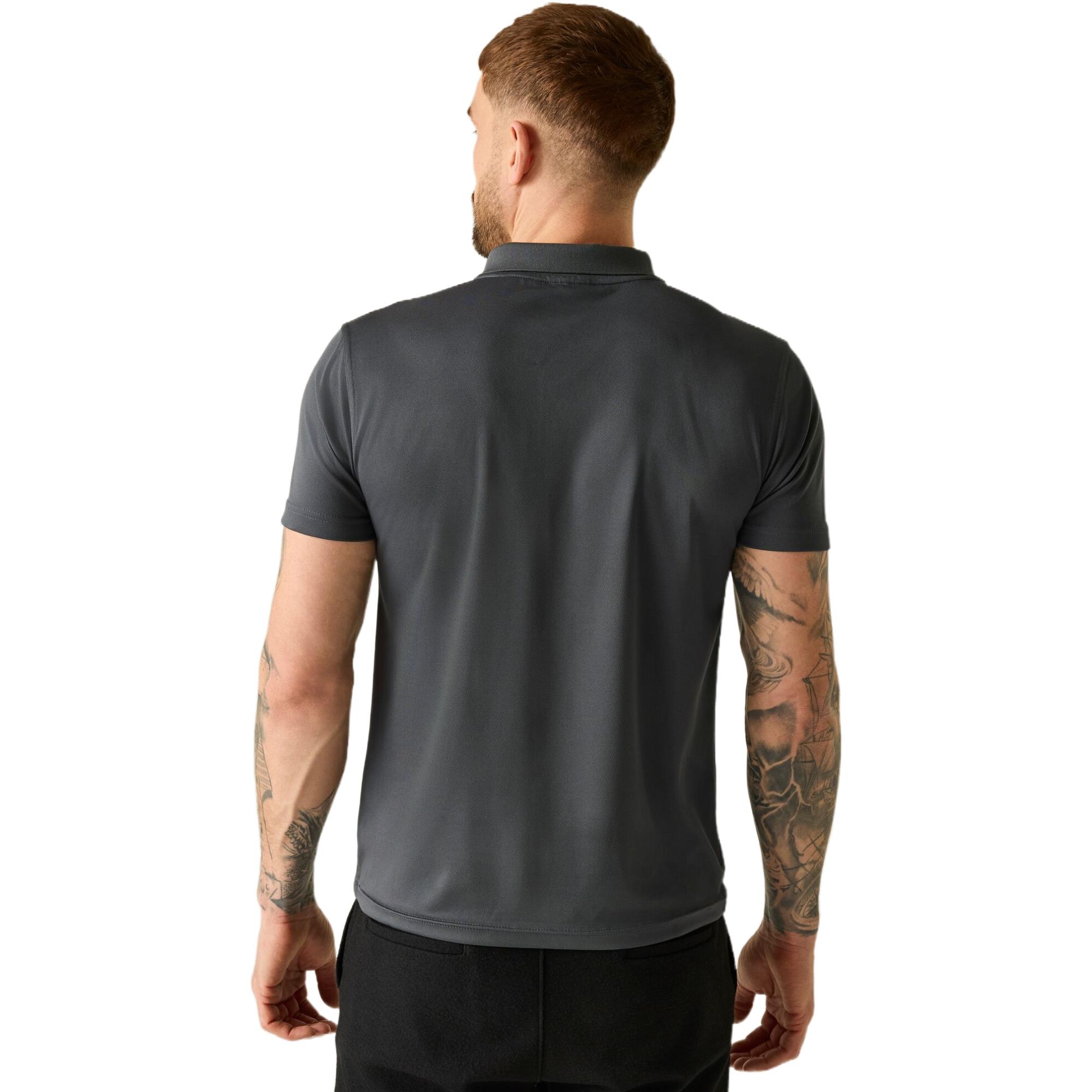 Regatta Mens Pro Wicking Pique Polo Shirt - Image 2