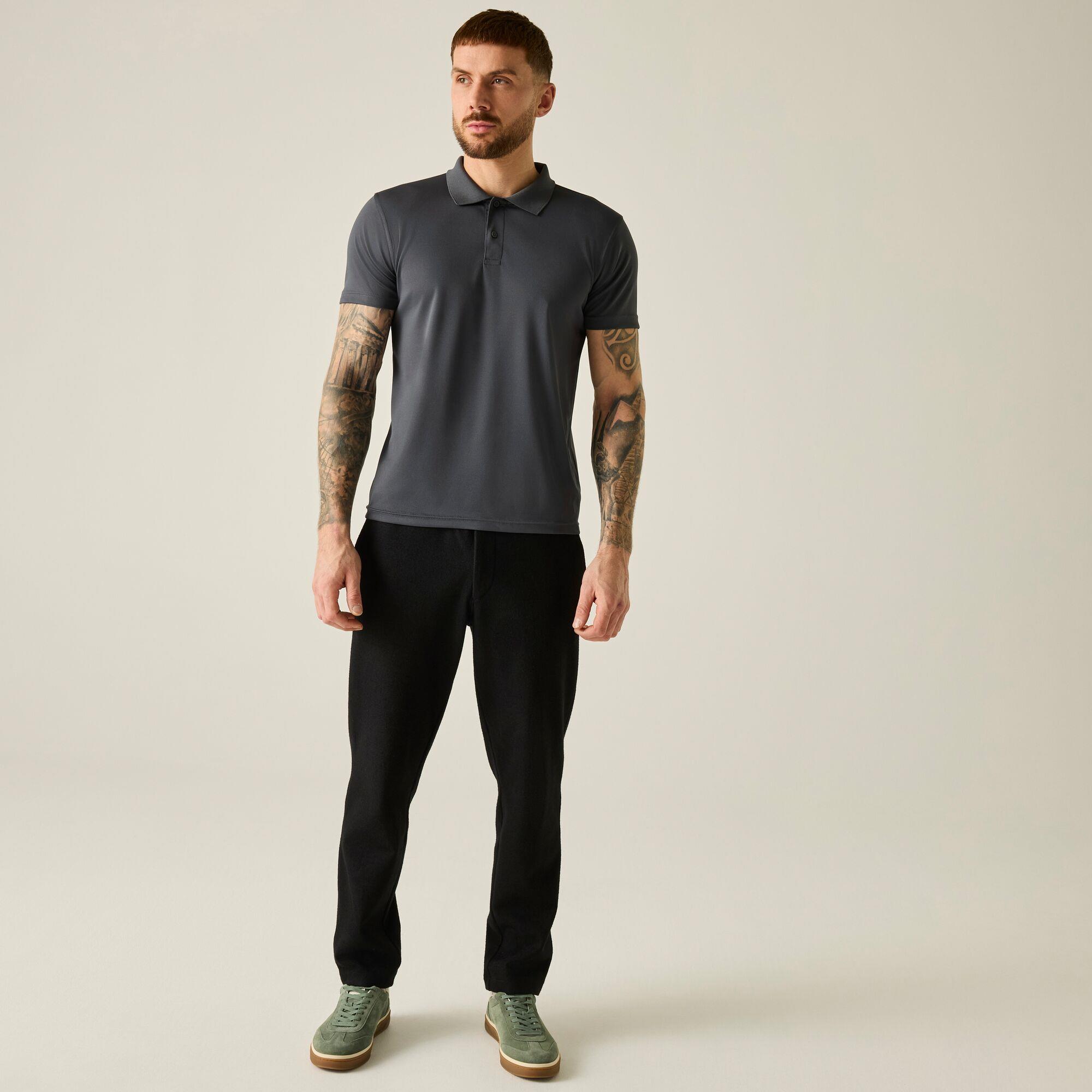 Regatta Mens Pro Wicking Pique Polo Shirt - Image 3