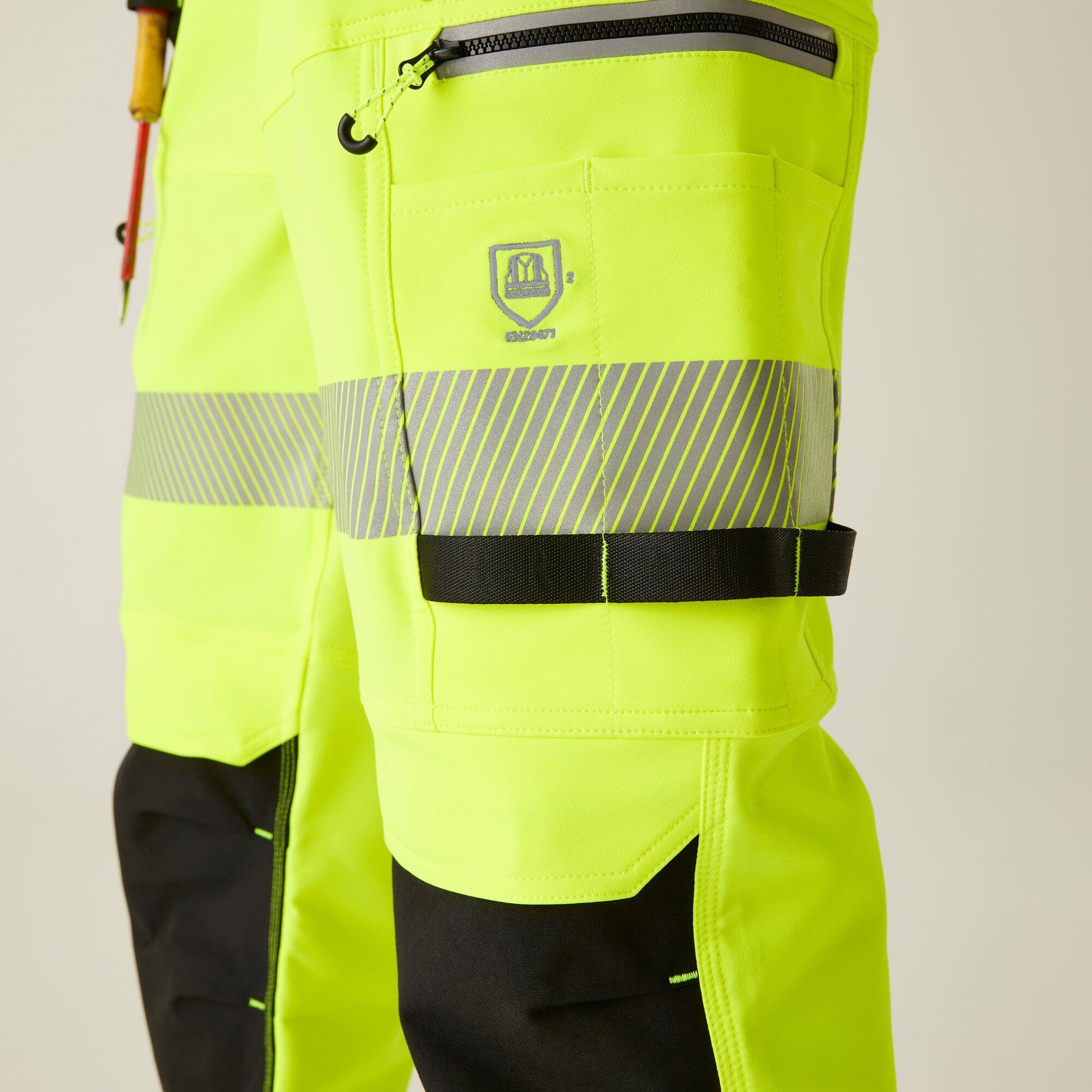 Regatta Mens Hi-Vis Infiltrate Stretch Holster Trousers - Image 5