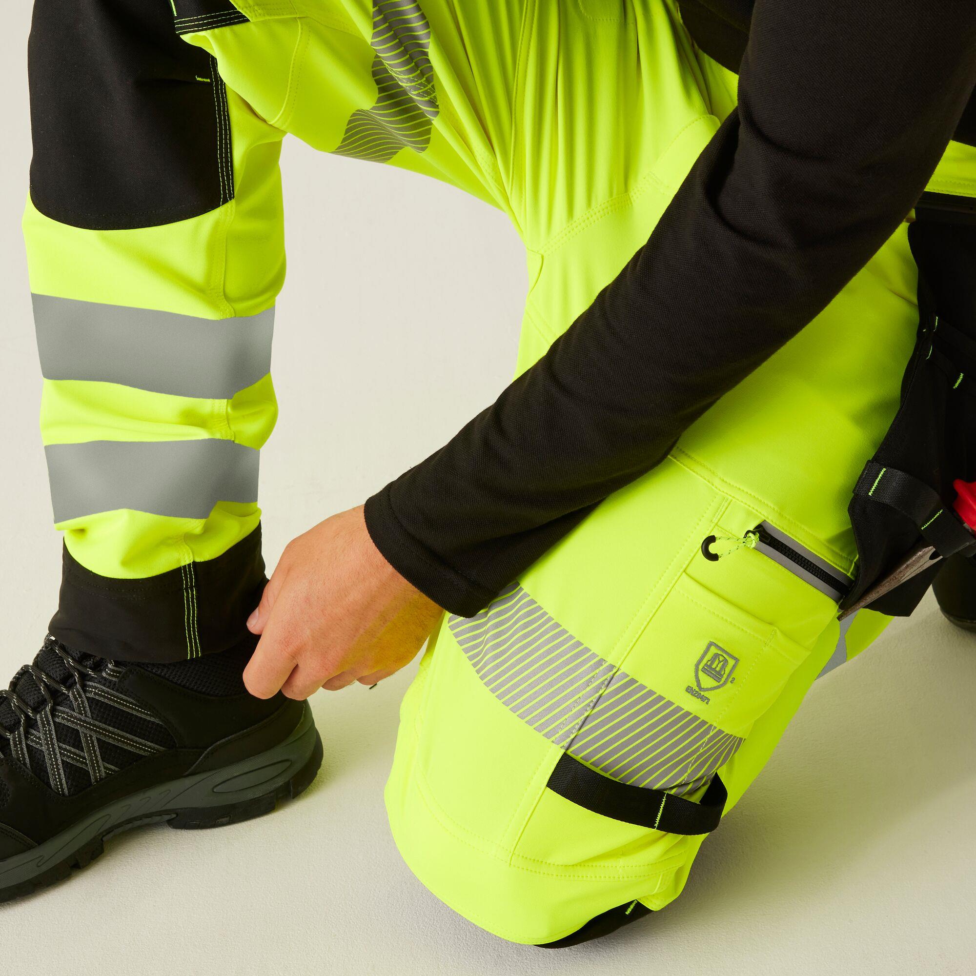 Regatta Mens Hi-Vis Infiltrate Stretch Holster Trousers - Image 6