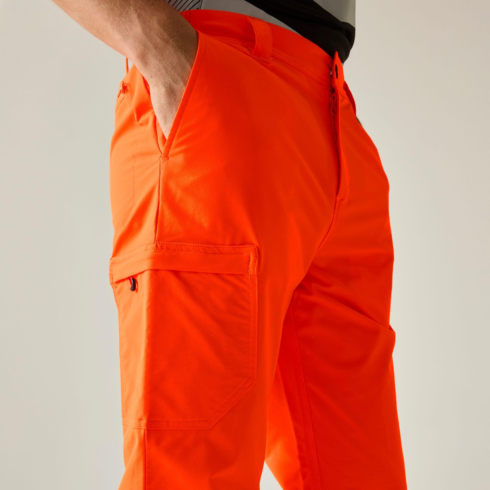 Regatta Mens Hi-Vis Pro Contract Stretch Action Trousers - Image 6
