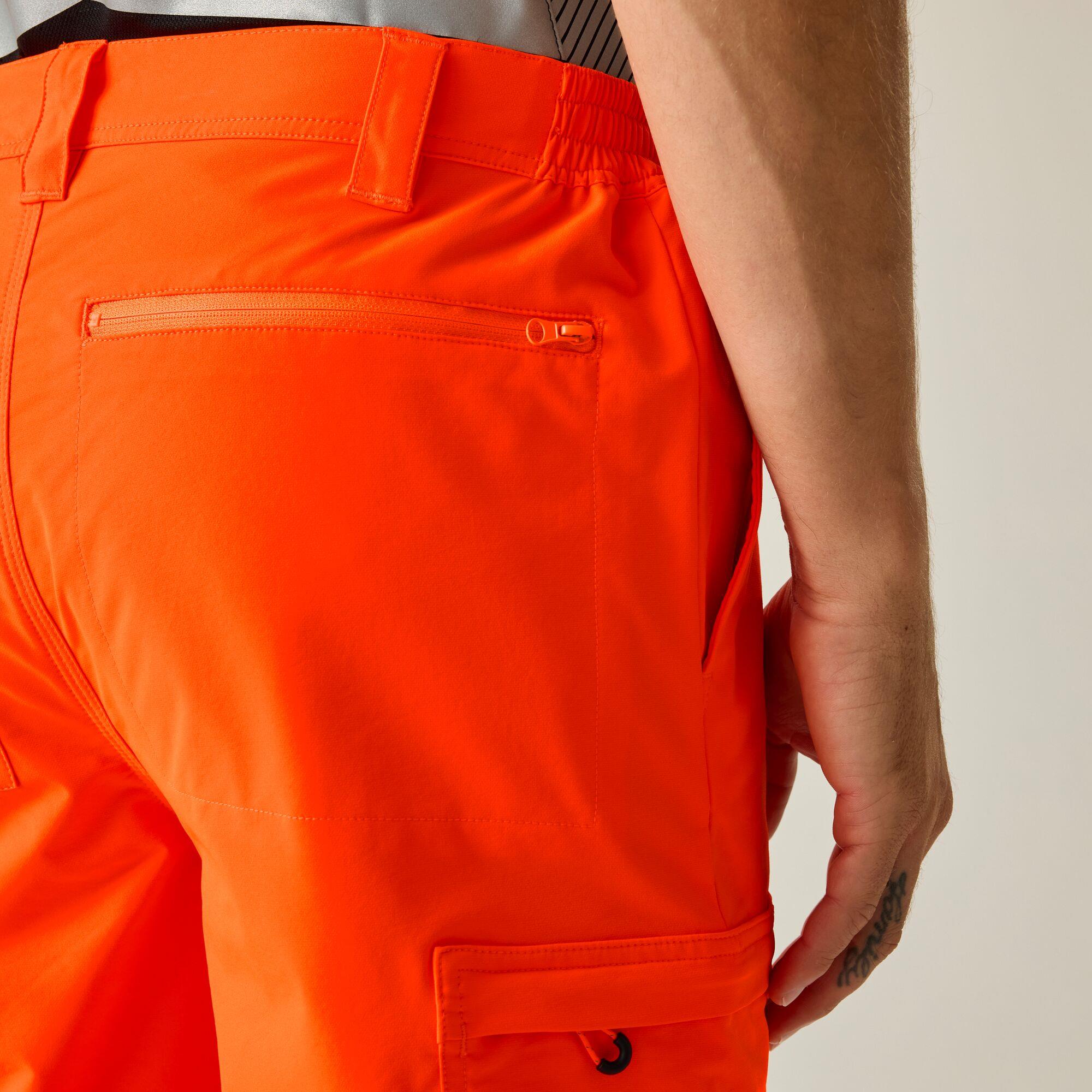 Regatta Mens Hi-Vis Pro Contract Stretch Action Trousers - Image 7