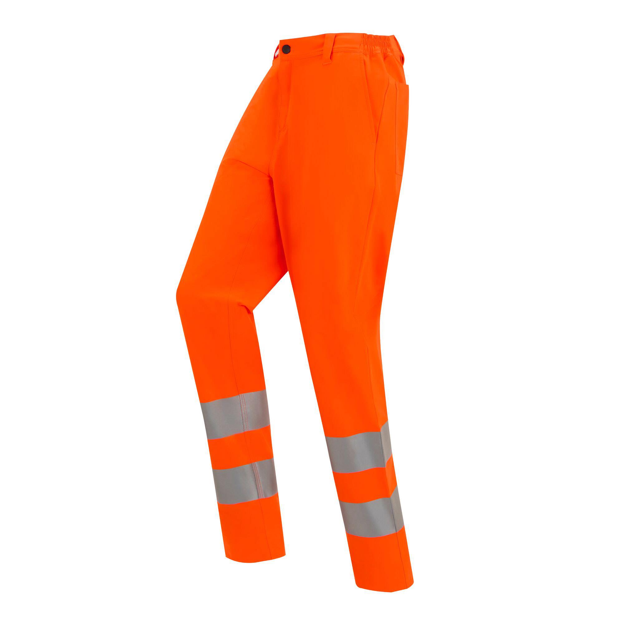 Regatta Mens Hi-Vis Pro Contract Stretch Action Trousers - Image 8