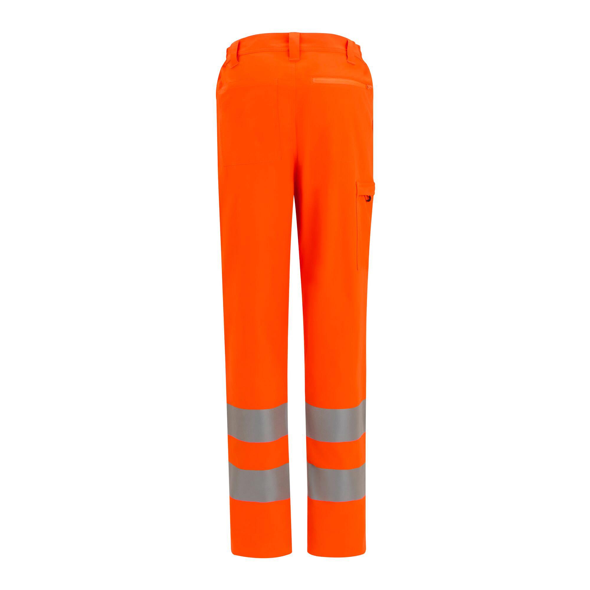 Regatta Mens Hi-Vis Pro Contract Stretch Action Trousers - Image 9