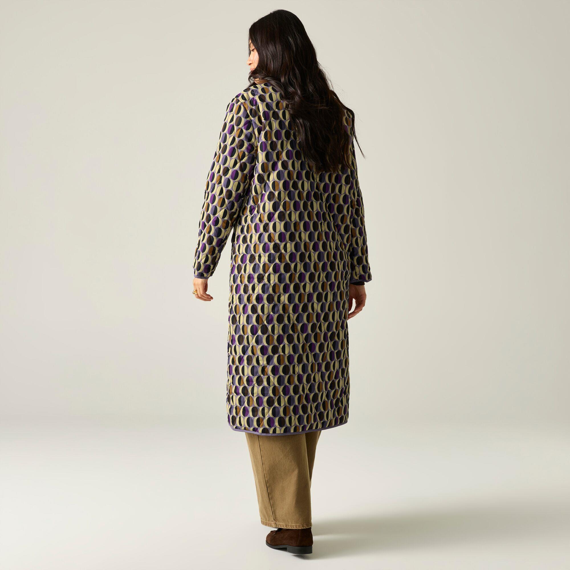 Regatta Womens Orla Kiely Mid Length Quilted Jacket - Image 4